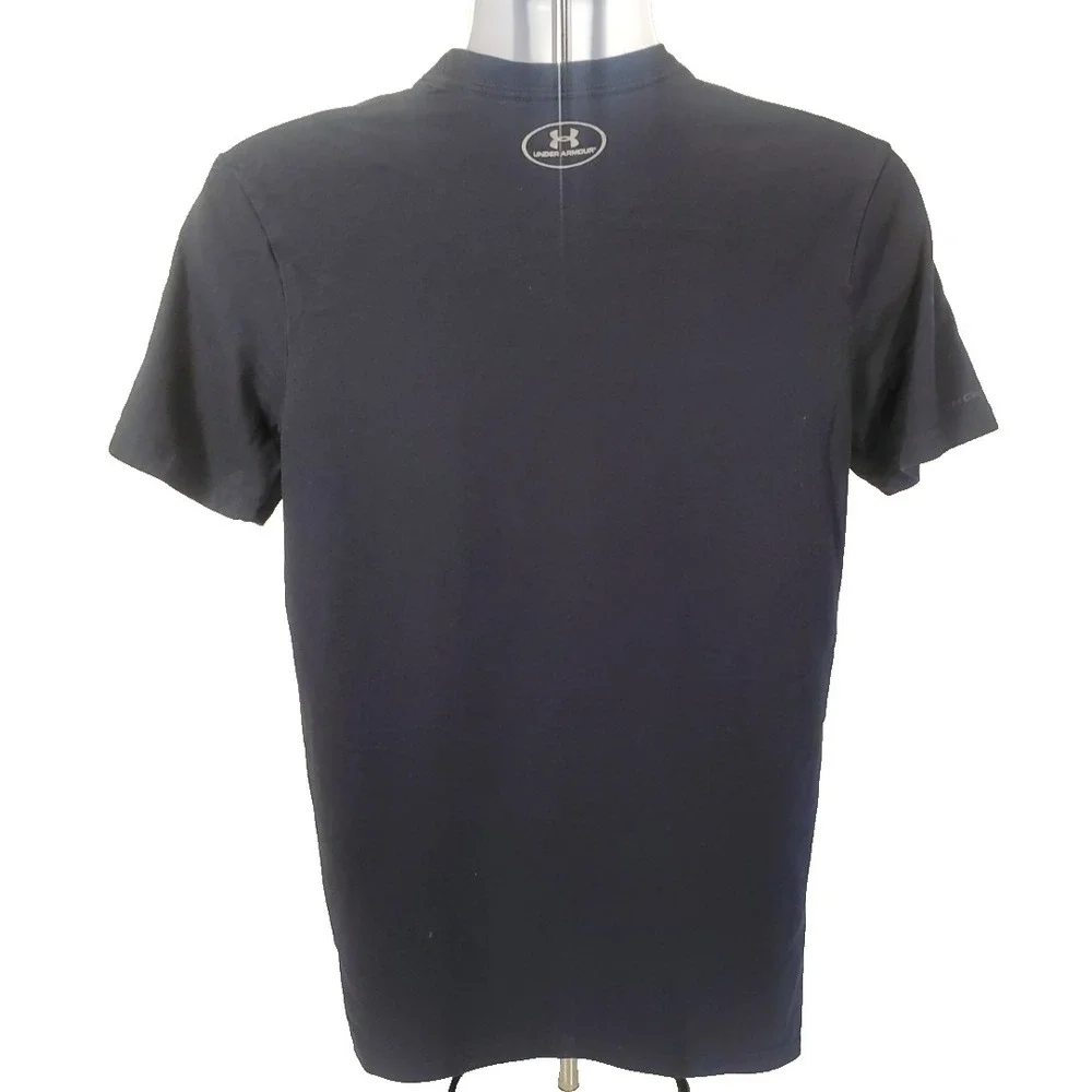 Under Armour Men's S Heat Gear‎ Loose Black T-Shirt